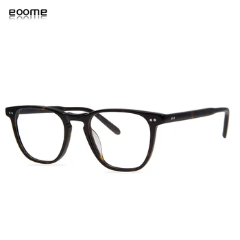 Eoome ClassicalNew varış moda sıcak satış Yüksek kalite Unisex optik gözlük Asetat lüks kare şekli hızlı teslimat