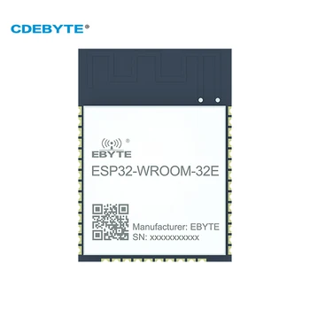 ESP32 2.4 G Wifi Kablosuz Modülü CDEBYTE ESP32-WROOM-32E UART I / O 20dBm IEEE802. 11b/g / n PCB Anten Küçük Boyutlu Modül 10