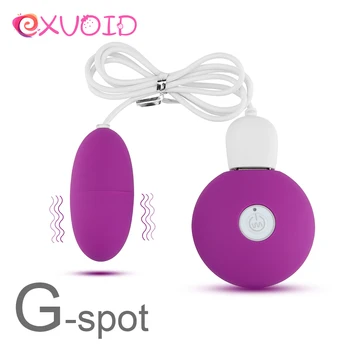 EXVOID 20 Modu Uzaktan Yumurta Vibratörler Kadınlar için Seks Oyuncakları Titreşimli Jump Yumurta USB Şarj Edilebilir Klitoral G Stimulato Bullet Vibratörler 23
