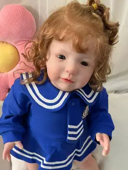 FBBD 72cm Sanatçı Yapılmış Zaten Bitmiş Yeniden Doğmuş Bebek Bebek Vito El Köklü Saç Yüksek Kaliteli Sanat oyuncak bebekler Çocuklar İçin 14