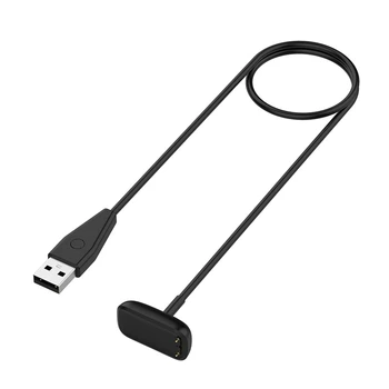 Fitbit Şarj için 5 / Lüks USB Kablosuz Manyetik şarj aleti kablosu şarj standı Taşınabilir Adaptör akıllı saat Aksesuarları 4