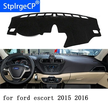 ford escort 2015 2016 için pano mat Koruyucu ped Gölge Yastık Photophobism Ped araba styling aksesuarları