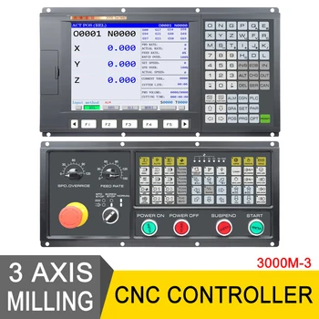 Freze işleme Merkezi Kontrol Sistemi Seti için Yüksek Hassasiyetli CNC Kontrolör 3 Eksen 22