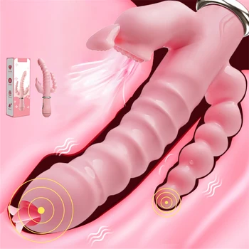 G-Spot Tavşan Vibratör 3 İn 1 Titreşimli Yapay Penis Seks Oyuncakları kadınlar için 10 Hızları Klitoris Stimülatörü Kadın Masturbator Yetişkin Oyuncaklar 7