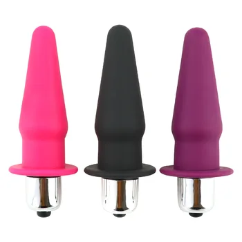 G-spot Vibratör Anal Plug Klitoris Stimülatörü prostat masajı Buttplug Yapay Penis Masturbator Vibratörler Yetişkin Seks Oyuncakları Erkekler için kadın 16