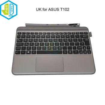 GB ASUS Transformer Klavye Yerleştirme T102HA T102H T102 Trackpad Tablet Yedek Mobil Dock orijinal İNGİLTERE Mini Klavye
