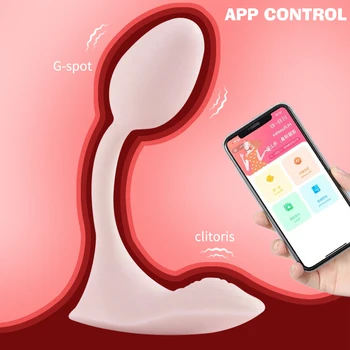 Giyilebilir Titreşimli Yumurta APP Kontrol Yapay Penis Vibratör Kadın mastürbasyon için seks makinesi g-spot Vajina Stimülatörü Seks Oyuncakları Çift için 21