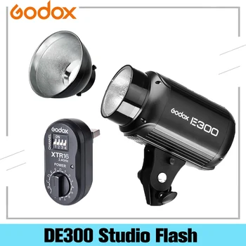 Godox DE-300 DE300 300W Fotoğraf Stüdyosu Kompakt Flaş Strobe Stüdyo Aydınlatma Kafa Bowens Dağı 10