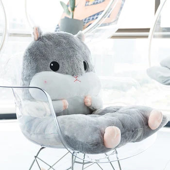 Hamster Yastık Arka ofis koltuğu Yastık Kanepe Yastık Yastık Ev Dekorasyon Tatami Sevimli Yastık Bel Desteği doğum günü hediyesi