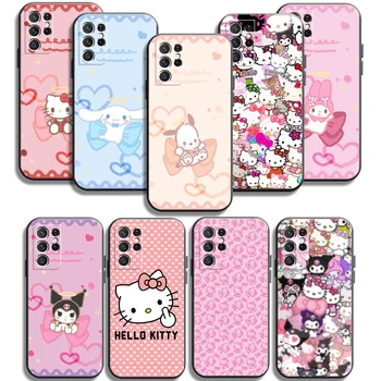Hello Kitty 2022 Sevimli Telefon Kılıfları Samsung Galaxy A21S A31 A72 A52 A71 A51 5G A42 5G A20 A21 A22 4G A22 5G A20 A32 5G A11 2