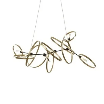 Iskandinav Tasarım Gül Altın cam küre kolye ışık Yaratıcı Tasarım Koridor Oturma Odası Başucu Yemek Dekor led aydınlatma armatürleri 8