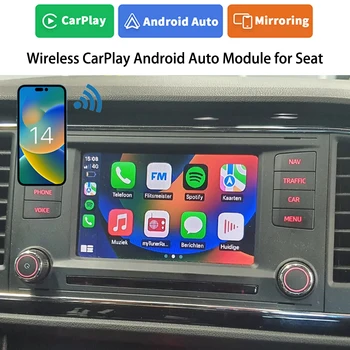 Kablosuz Apple CarPlay Androidauto Ters Kamera için ıpa'lı Koltuk Leon Cupra Orijinal Dokunmatik Kontrol 9