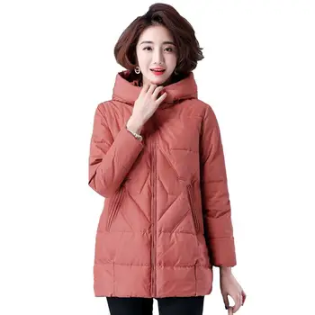 Kadın uzun kaban Yastıklı Kalın Sıcak kadın ceketi Açık kadın kışlık ceketler 2021