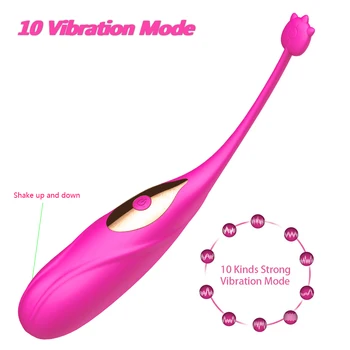 Kadın Yetişkin Oyuncak Uzaktan Kumanda Titreşimli Yumurta G Noktası Vajina Klitoris Egzersiz Masajı Kegel Topu Vibratör Kadınlar için Seks Oyuncak 22