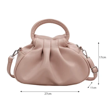 Kadın Çantaları 2022 Yeni Pilili Basit Tasarım Trendi Küçük Çanta postacı çantası kadın Çanta kadın Büyük Kapasiteli Mini Çanta 10