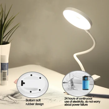 Kapalı LED masa lambaları Hareket Sensörü Gece Lambası Duvar Lambası Şarj Edilebilir denetleyici ve ayna ile Yatak Odası için okuma masası 3