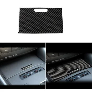 Karbon Fiber Çakmak Merkezi Konsol Vites Paneli Kapak Trim Sticker Fit Lexus IS250 300 350C 2006-2012 Araba Aksesuarları 2