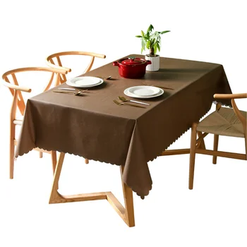 Katı Dekoratif PVC Masa Örtüsü Renkli Süper Su Geçirmez Yağa Dayanıklı Dikdörtgen düğün yemeği masa örtüsü çay masası Örtüsü 7