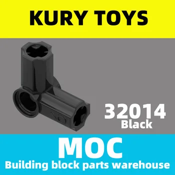 Kury Oyuncaklar DIY MOC 32014 100 adet Yapı taşı parçaları Aks ve Pinli Konnektör Açılı # 6-90 derece oyuncak tuğla