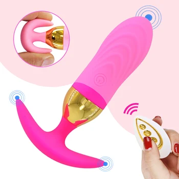 Külot Kablosuz Uzaktan Kumanda Vibratör Titreşimli Yumurta Giyilebilir Topları Vibratör G Noktası Klitoris Masajı Yetişkin Seks oyuncak Kadınlar için 19