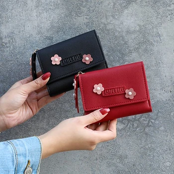 Kız Mini Sevimli Cüzdan moda kart tutucu bozuk para cüzdanı Kadın Para Çantası Öğrenci Küçük Para Çantalar Yeni Alt Baskı el çantası 23