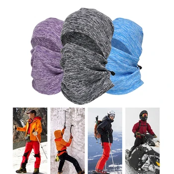 Kış İsıtıcı Bisiklet Motosiklet Yüz Maskesi Rüzgar Geçirmez Toz geçirmez Bisiklet Bisiklet Snowboard Kayak Tam Yüz Eşarp Boyun Maskesi 16