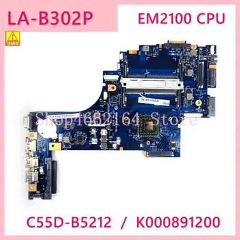 LA-B302P EM2100CPU Anakart K00089120 TOSHİBA SATELLİTE C50D C55D C55D-B C55D-B5310 C55d-b5212 Laptop Anakart İçin Kullanılan 13