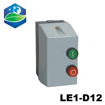 LE1-D12 Kontaktör Maç Röle Kontaktör Zamanlayıcı 220V 12A 50Hz AC motor 690V yalıtım sınıfı 13