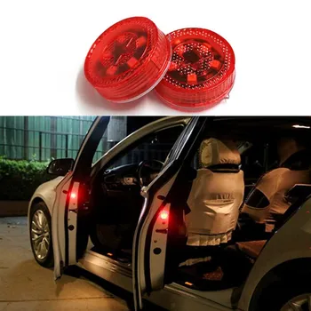 LED araba açık kapı güvenlik uyarı Anti-çarpışma ışıkları BMW için 1 2 3 4 5 6 7 serisi X1 X3 X4 X5 X6 E60 E90 F07 F09 F10 F15 F30 12