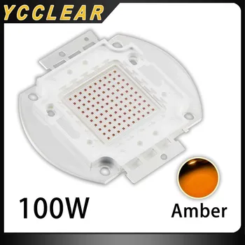 LED cips Amber 595-600nm 20-24V 3000mA yüksek güç ışık boncuk DIY gösterge ışığı spot acil durum lambası 17