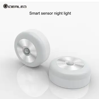 LED Koridor duvar led lamba Kızılötesi Vücut Hareket Sensörü akıllı Ev dekor Gece Lambası Açık / Kapalı Dolap Modern Aplik Merdiven Koridor 5