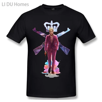 LIDU Pagan Min Premium T-Shirt Komik Tees O Boyun %100 % Pamuk Far Cry Giysileri Mizah T Shirt