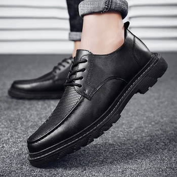 loafer'lar moda ınformales de erkek sıcak rahat Erkek bahar sapato hombre ayakkabı erkekler satış casuales siyah zapatos rahat 15