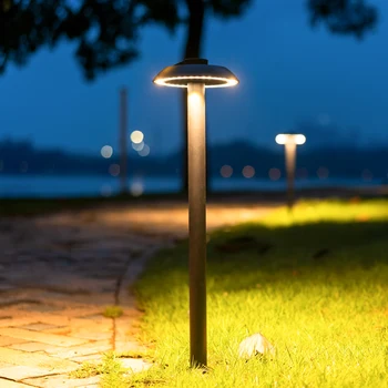 Mantar şekli led çim lambası Su Geçirmez geçit led Mantar peyzaj ışığı Bahçe Villa LED çubuk Dış Aydınlatma yolu Lambası 16