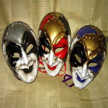 Maskeli Parti Maskesi Yarım Yüz Venedik Gösterisi Alev Çatlak Maskesi Erkek Kadın Parti Dekor Aksesuarları Cosplay Cadılar Bayramı Cosplay 11