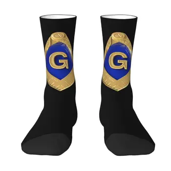 Mason Altın Kare Masonik Elbise Çorap erkek kadın Sıcak Moda Ekip Çorap