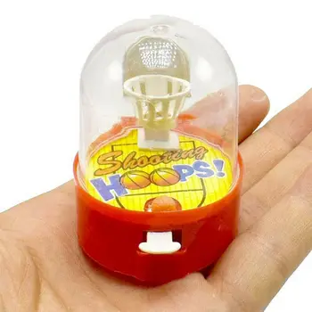 Mini Basketbol Makinesi El Parmak Topu Basıncı Azaltmak Oyuncu Çekim Bulmaca çocuk oyuncakları Hediye Çocuklar için Hayranları Kulübü 7