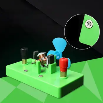 Mini Öğrenme Elektrik Motoru Modeli Gösteri Fizik Ekipmanları Enstrüman eğitici oyuncak Enerji Dönüşüm Laboratuvar için