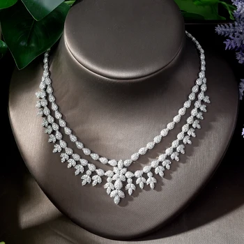 Moda Charm dubai mücevher seti Nijeryalı Düğün Afrika Boncuk Kristal gelin takısı Seti Etiyopya Takı Parure 4 adet N-1225 19