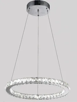 Modern K9 kristal LED avize ışıkları ev aydınlatma krom parlaklık avizeler avize fikstür oturma odası için 21