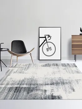 Modern minimalist gri sehpa mat yatak odası başucu İskandinav ıns oturma odası ev yeni Çin halı 16