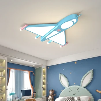 Modern Uçak Avize LED tavan ışık çocuk Yatak odası Oturma yemek odası iç mekan aydınlatması Ev Dekor tavan ışıkları