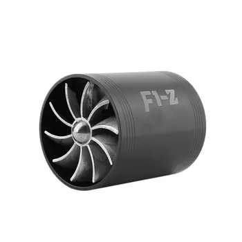 NewAutomobiles Süper Şarj Çift Turbonator HAVA girişi Yakıt Tasarrufu Turbo Şarj Fan Yüksek Kalite Sıcak Satış