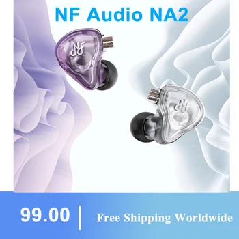 NF Ses NA2 Çift Kavite Dinamik Kulak Monitörü Kulaklık Hıfı Müzik Audiophile Müzisyen IEMs Kulakiçi 2 Pin 0.78 mm Kablo NM2+ 3