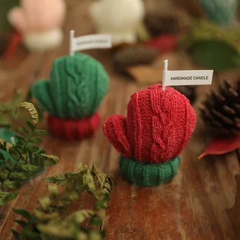 Noel Yün Küçük eldiven Kokulu mumlar Tatil Hediyeler DIY Yaratıcı Süsler Kokulu Mumlar
