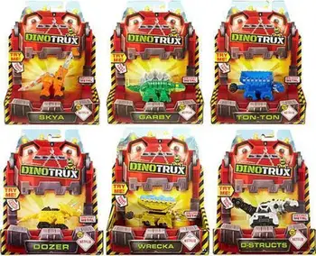 Orijinal Kutusu ile Dinotrux dinozor kamyon Çıkarılabilir Dinozor oyuncak Araba Mini Modelleri Yeni çocuk Hediyeleri Dinozor Modelleri 5