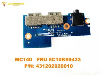 Orijinal Lenovo MC140 USB kurulu Ses kartı MC140 USB FRU 5C10K PN 431202020010 iyi ücretsiz gönderim test