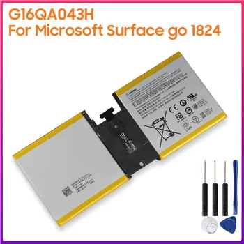 Orijinal Pil G16QA043H Microsoft Surface Go 1824 İçin Otantik Pil 3411mAh 9