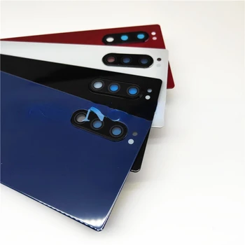 Orijinal Yedek Sony Xperia 5X5 J8210 J8270 J9210 Pil Kapağı Cam Arka Pil Kapağı Arka Kapı Konut Case 1