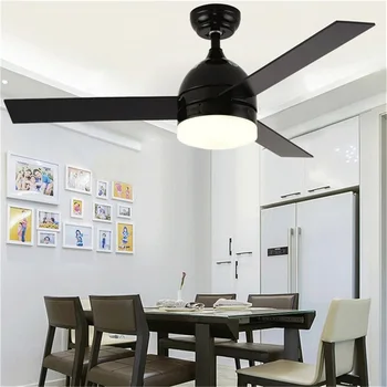 ORY tavan ışık Fan ile Modern yatak odası uzaktan kumanda 3 renk LED ev dekoratif oturma odası yemek odası için